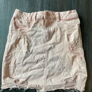 Light pink skirt
